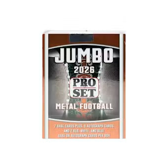 2026 Pro Set: Metal Football Jumbo Box