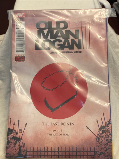 Marvel comics Old Man Logan issues 1-11 starter comic book set.