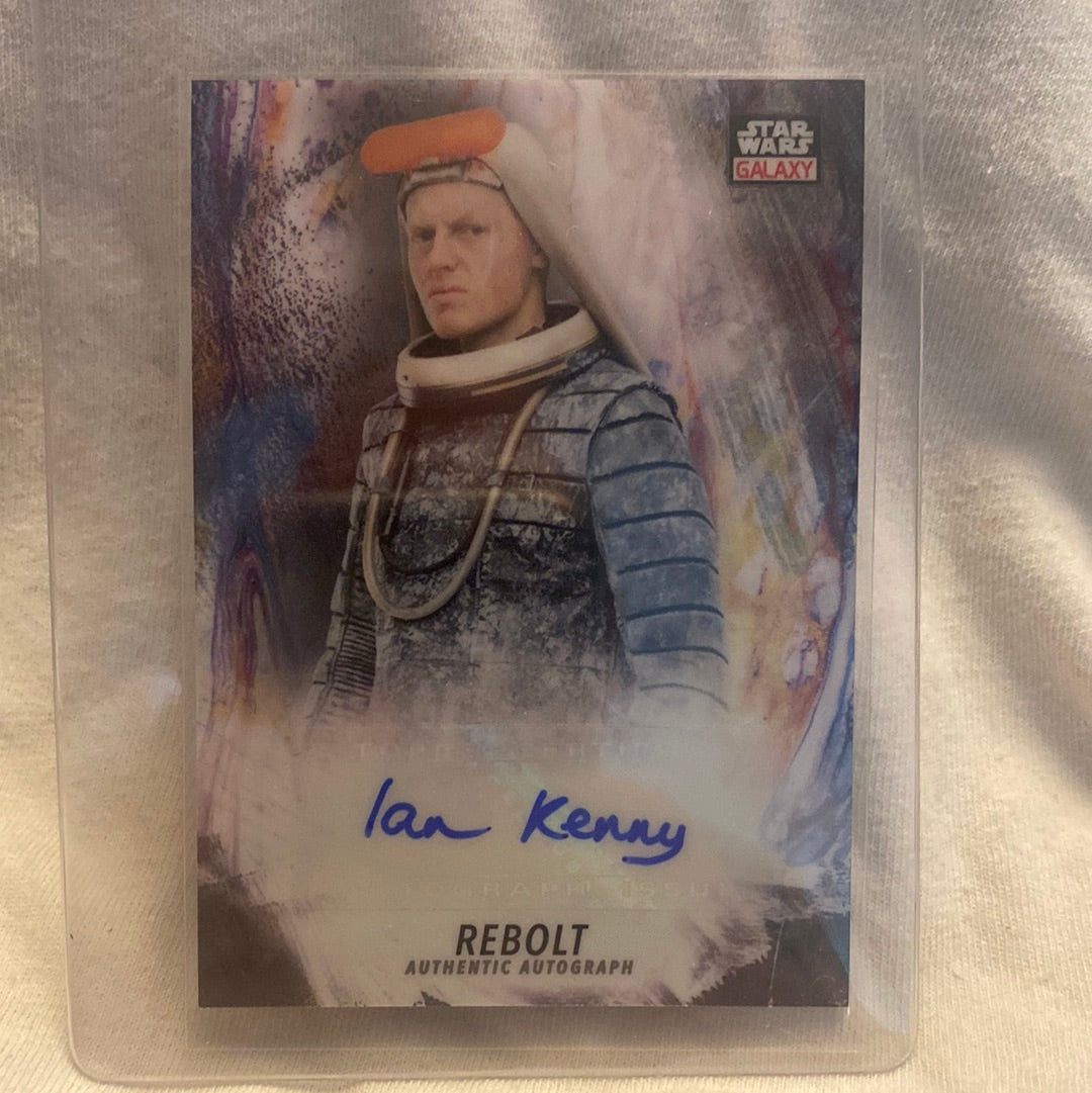 Topps Star Wars Galaxy Autographed trading card GA-IK