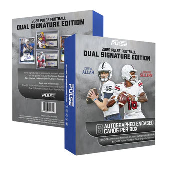 2025 Pulse: Football Dual Autograph Edition Hobby Box