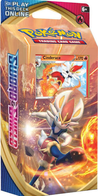 Pokemon TCG: Cinderace SWSH Theme Deck!!