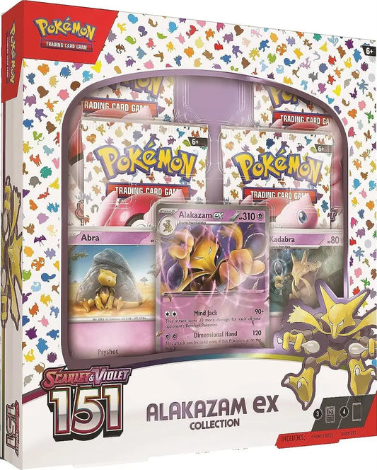 Pokemon TCG: 151 Alakazam EX Collection