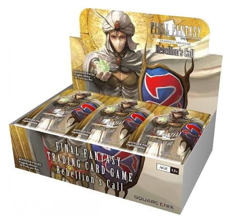 Final Fantasy TCG: Opus 17- Rebellions Call Booster Display