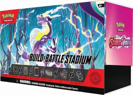 Pokemon TCG: Scarlet & Violet Build and Battle Stadium Box