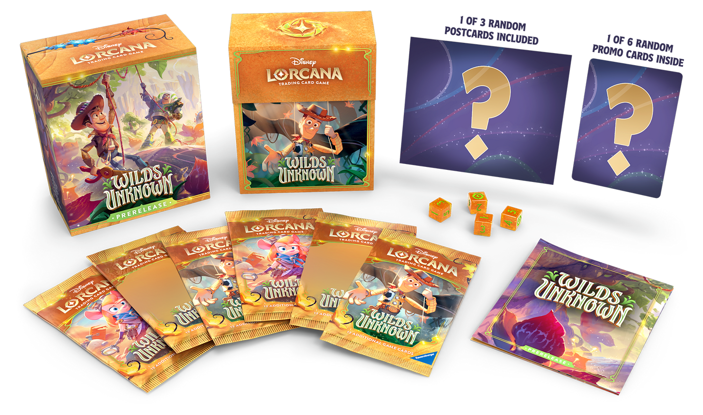 Lorcana TCG: Wilds Unknown Prerelease Kit ( Limit 2 )
