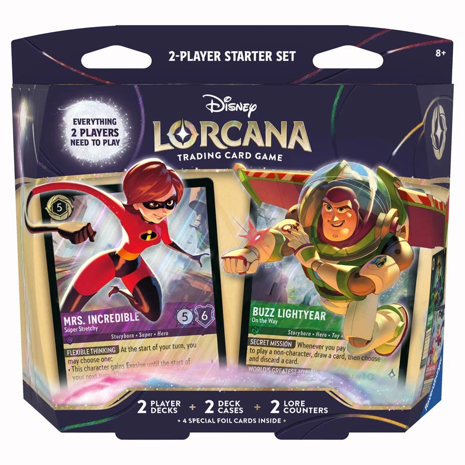 Disney Lorcana TCG: 2P Deck Elastigirl/Buzz Lightyear