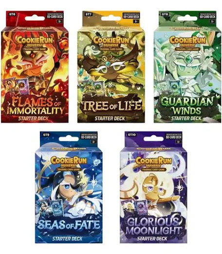 CookieRun TCG: Legendary Starter Deck Assortment