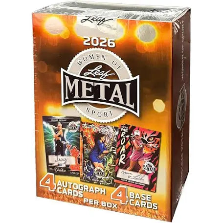 2026 Leaf: Women of Sport Metal Hobby.