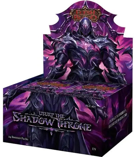 Flesh and Blood TCG: Usurp Shadow Throne Booster Box!
