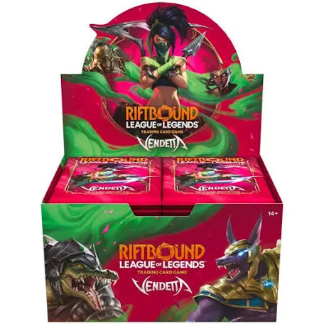 Riftbound TCG: Vendetta Booster Box.