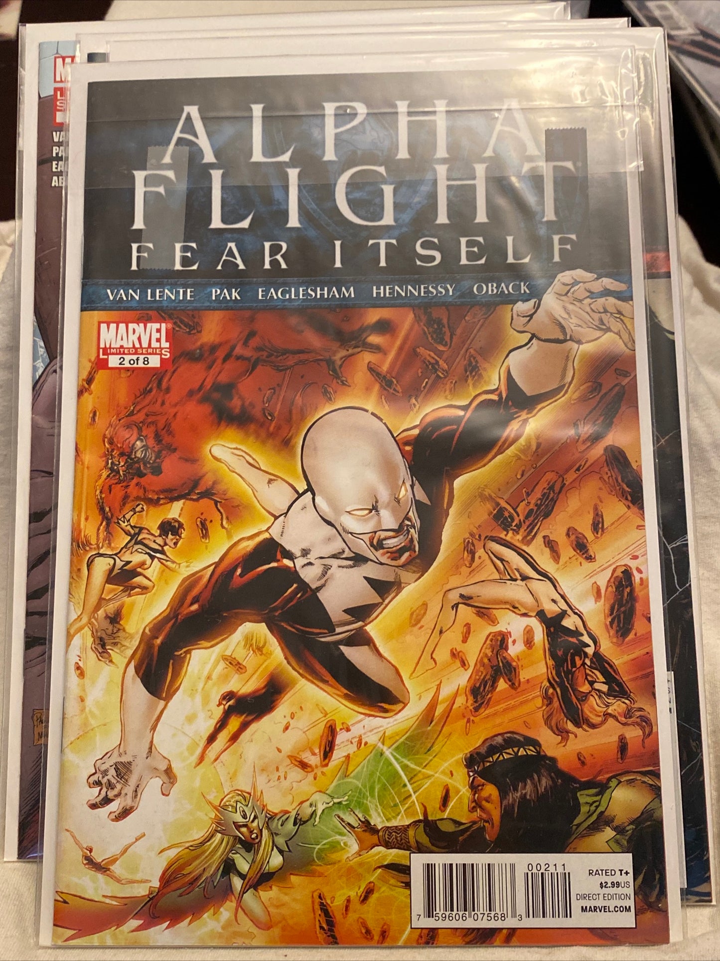 Marvel Comics Alpha Flight: Fear Itself complete comic book set