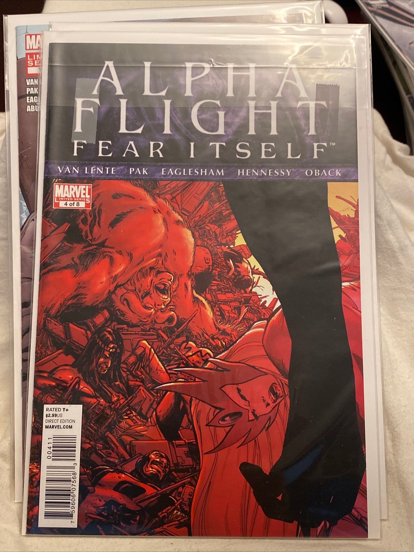 Marvel Comics Alpha Flight: Fear Itself complete comic book set