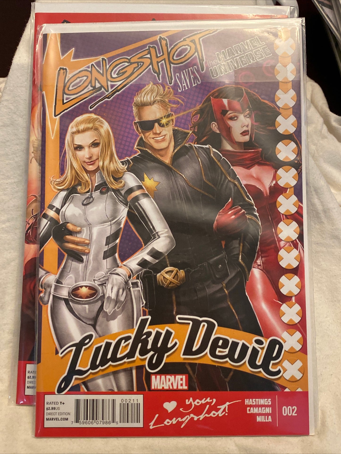 Marvel comics Longshot Saves the Marvel Universe complete comic book series