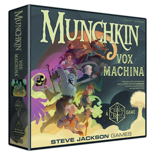 Board: Munchkin Vox Machina-A Critical Role Game