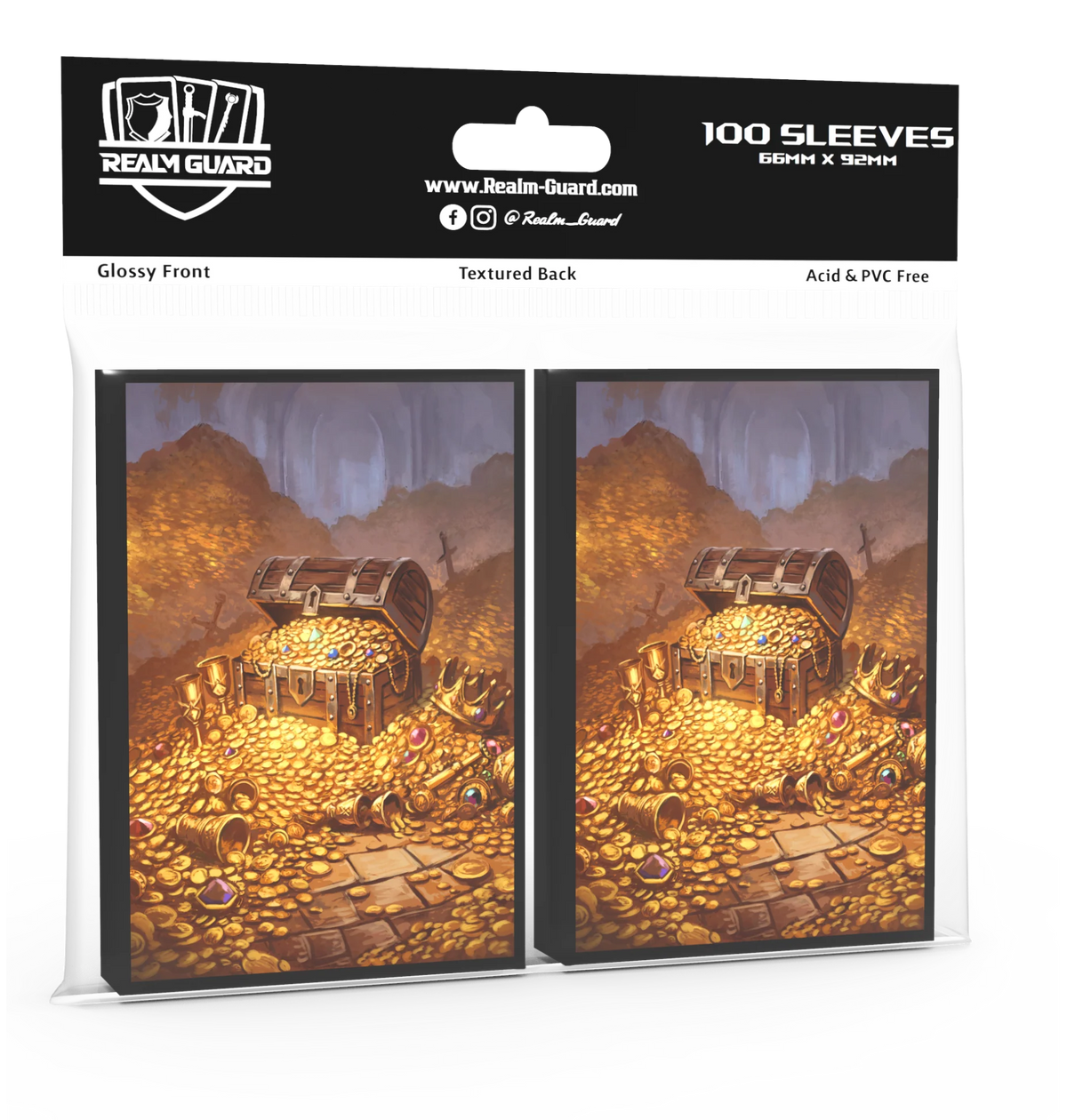Protect: Realm Guard Treasure Chest Sleeves 100ct