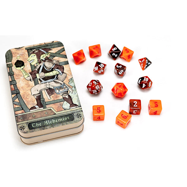 Dice: RPG Class Alchemist Set Tin (14 Dice)