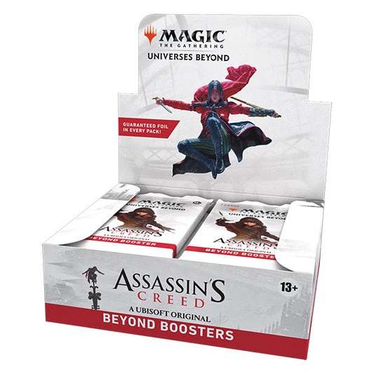 Magic the Gathering TCG: Assassin's Creed Beyond Booster Display