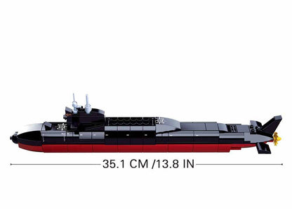 Model Bricks: Strategic Submarine Building Bricks (227 Pcs)