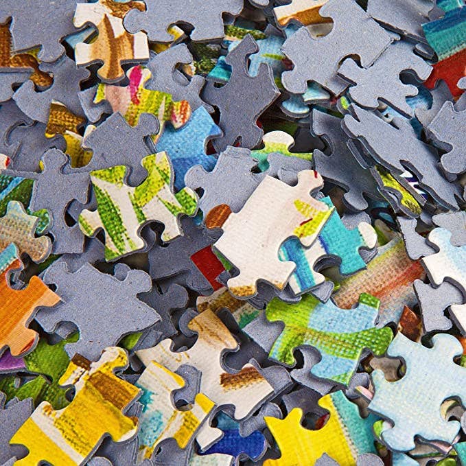Puzzle: A Cozy Christmas Eve 550 piece puzzle