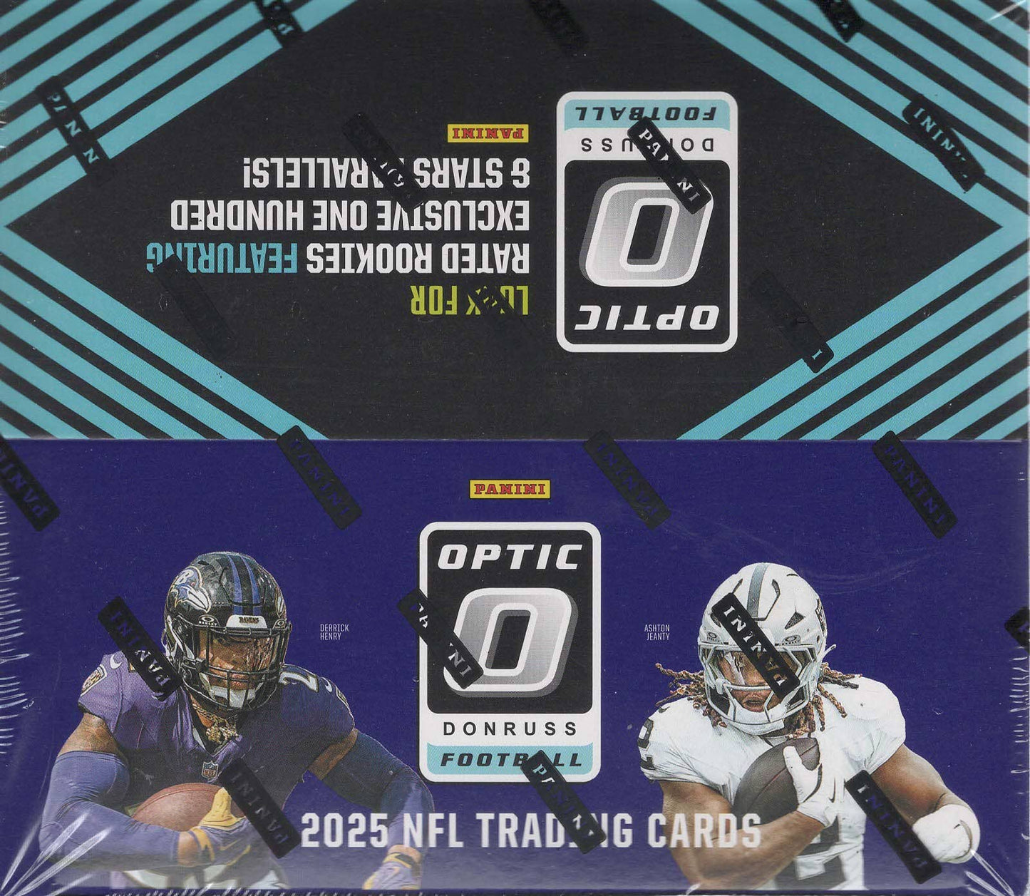 2025 Panini Football: Donruss Optic NFL Football 80ct. Retail Display