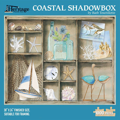 Puzzle: Coastal Shadowbox 1000 Piece Puzzle