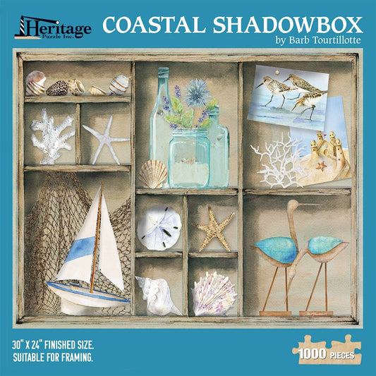 Puzzle: Coastal Shadowbox 1000 Piece Puzzle