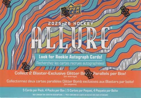 2025-26 Upper Deck: Allure Hockey 20ct. Blaster Box