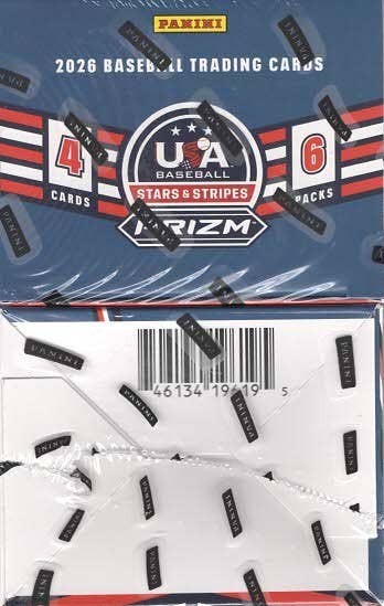 2026 Panini Baseball: USA Stars & Stripes Baseball 24ct. Blaster Box