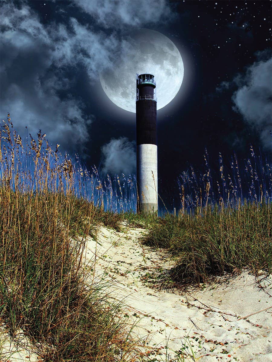 Puzzle: Moon Over Oak Island 550 Piece Puzzle