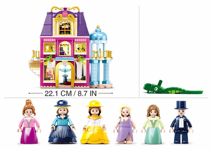 Model Bricks: Girl's Dream Village Department Store Building Brick Kit (526 pcs)