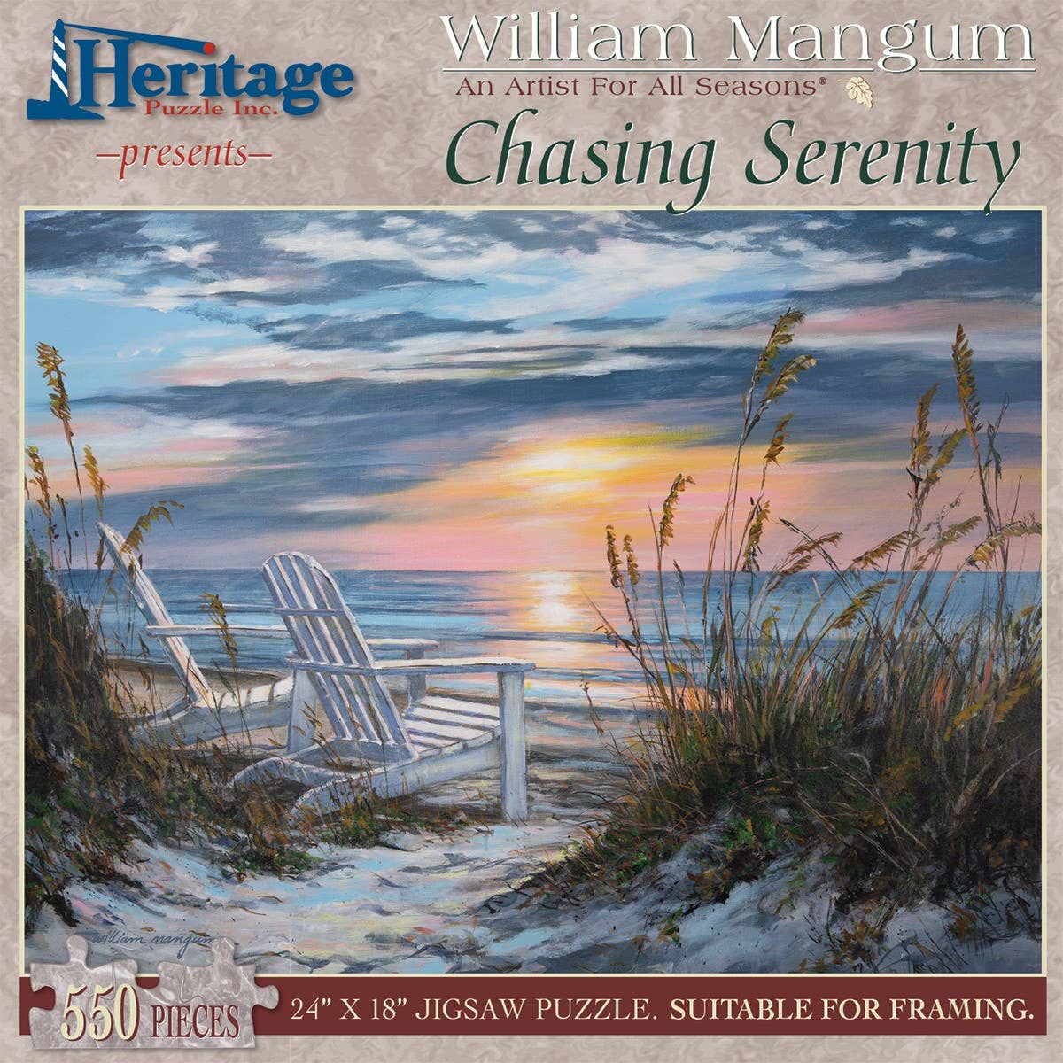 Puzzle: Chasing Serenity 550 Piece Puzzle