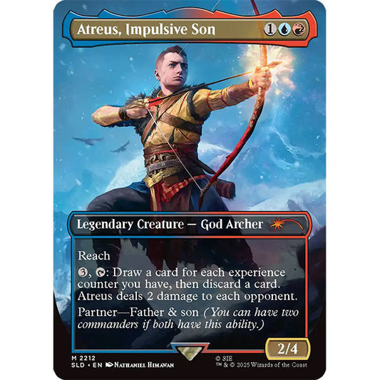 Magic the Gathering TCG: Secret Lair- God of War Redemption