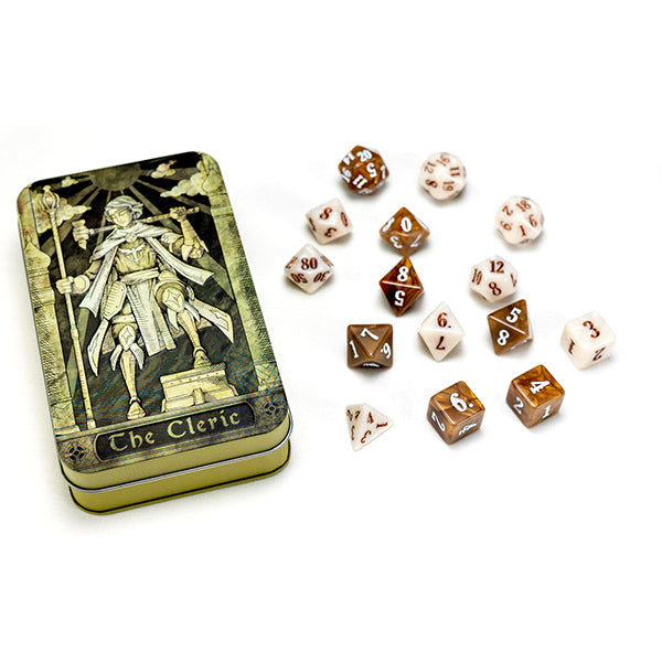 Dice: RPG Class Cleric Set Tin (14 Dice)