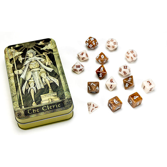Dice: RPG Class Cleric Set Tin (14 Dice)