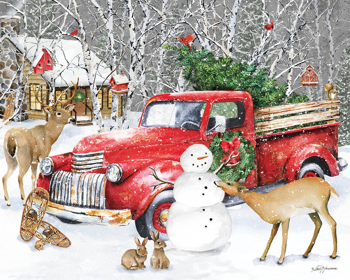 Puzzle: A Country Christmas 1000 Piece Puzzle