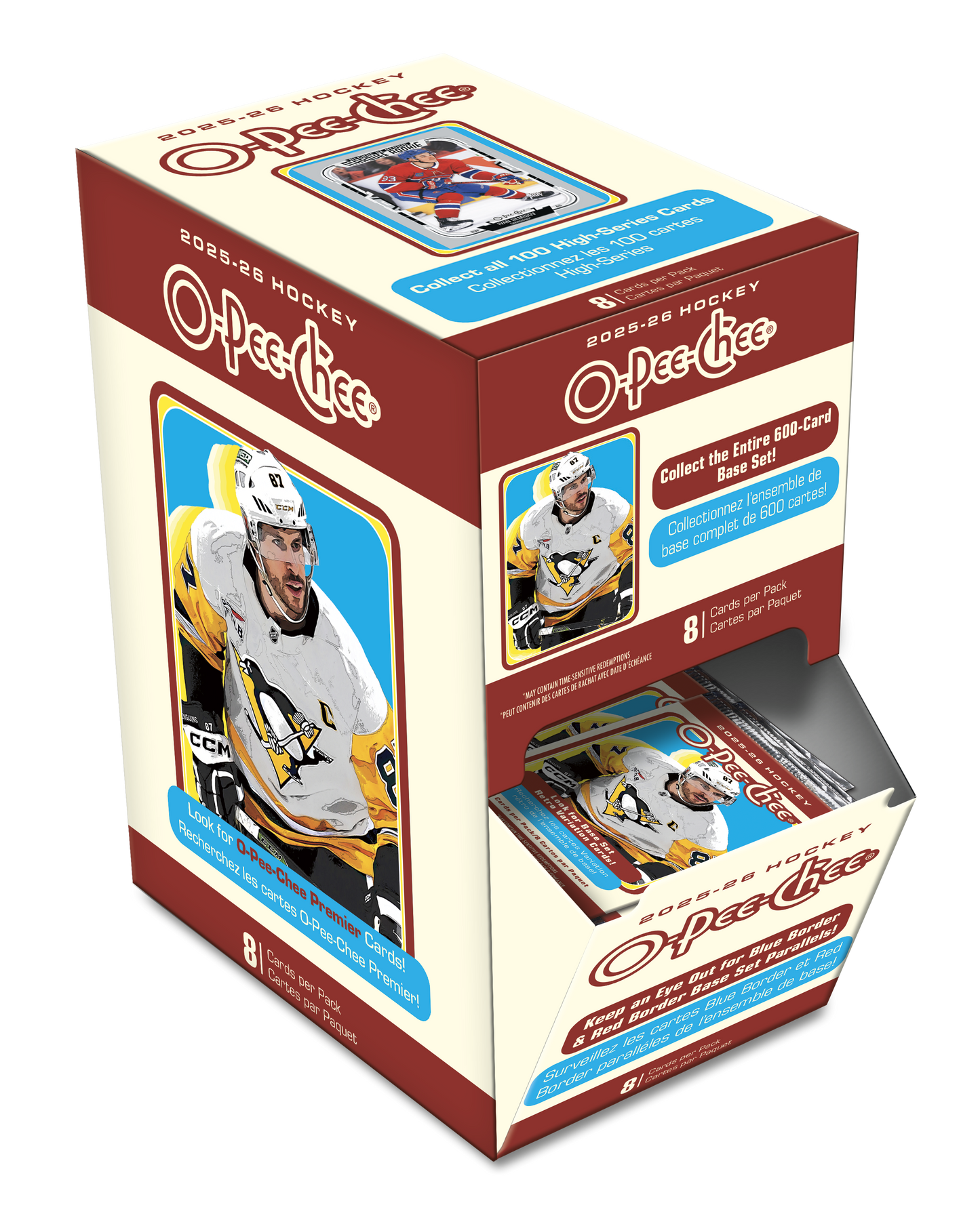 2025-26 Upper Deck O-Pee-Chee Hockey: 8 card pack