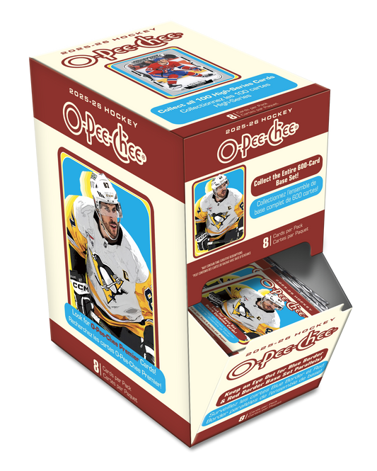 2025-26 Upper Deck O-Pee-Chee Hockey: 8 card pack