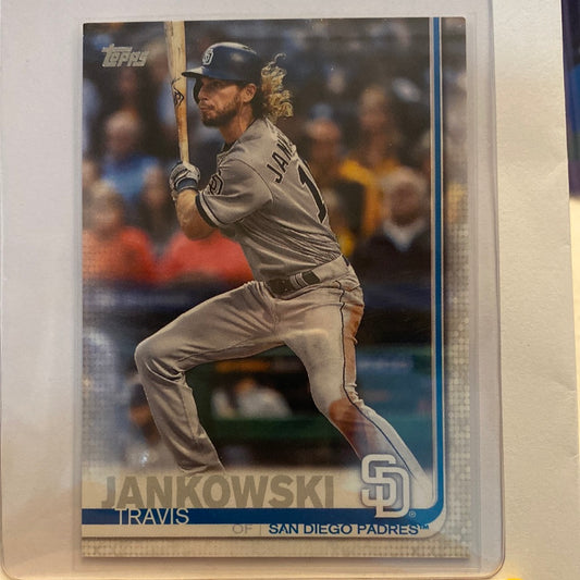 2019 Topps Advanced Stats Travis Jankowski /150 trading card