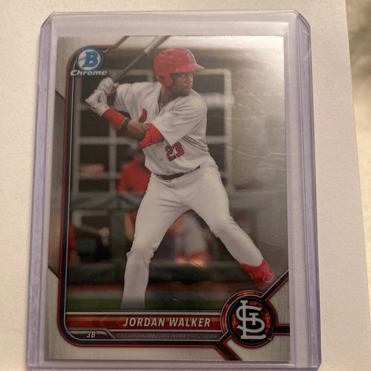 2022 Bowman Chrome Jordan Walker  trading card