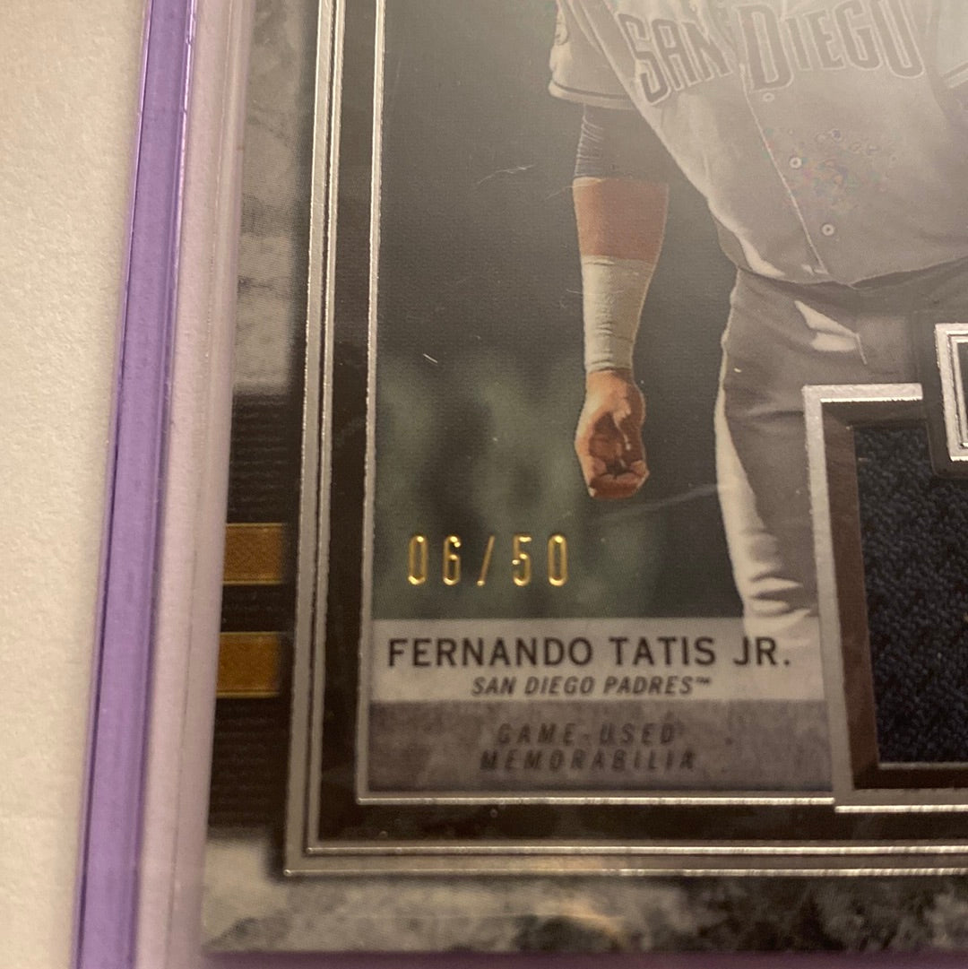 2020 Topps Museum Fernando Tatis Jr. Relic trading card