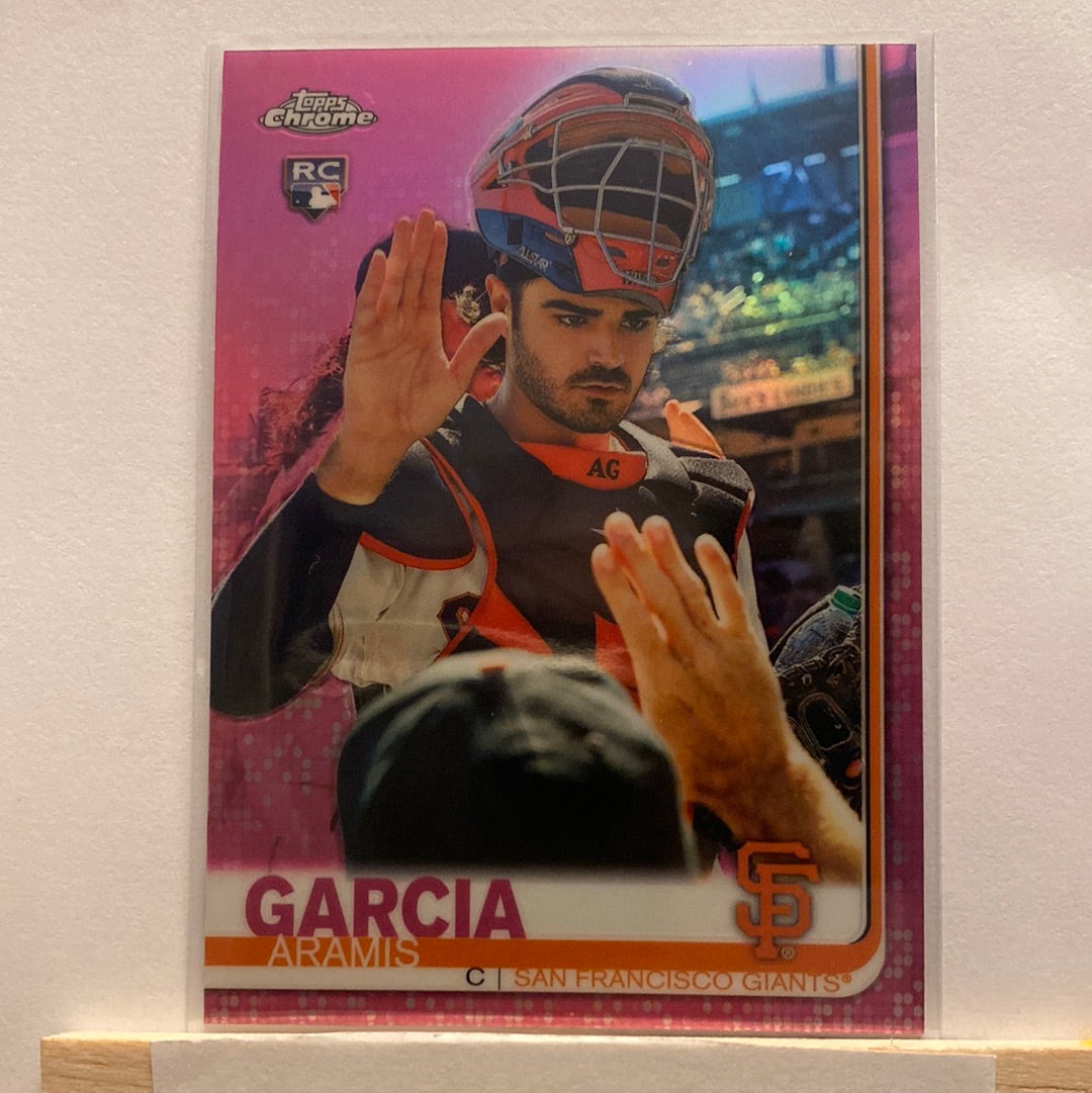 2019 Topps Chrome Aramis Garcia trading card