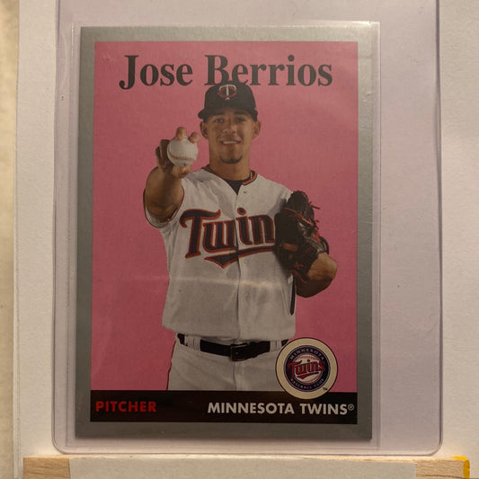 2019 Topps Archives Jose Berrios Silver /99 trading card