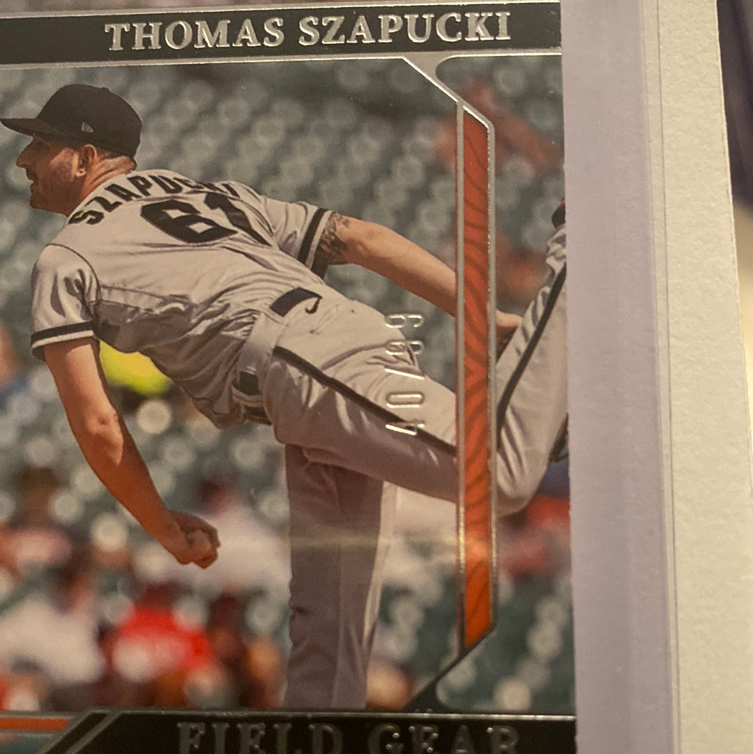 2022 Panini Thomas Szapucki relic trading card