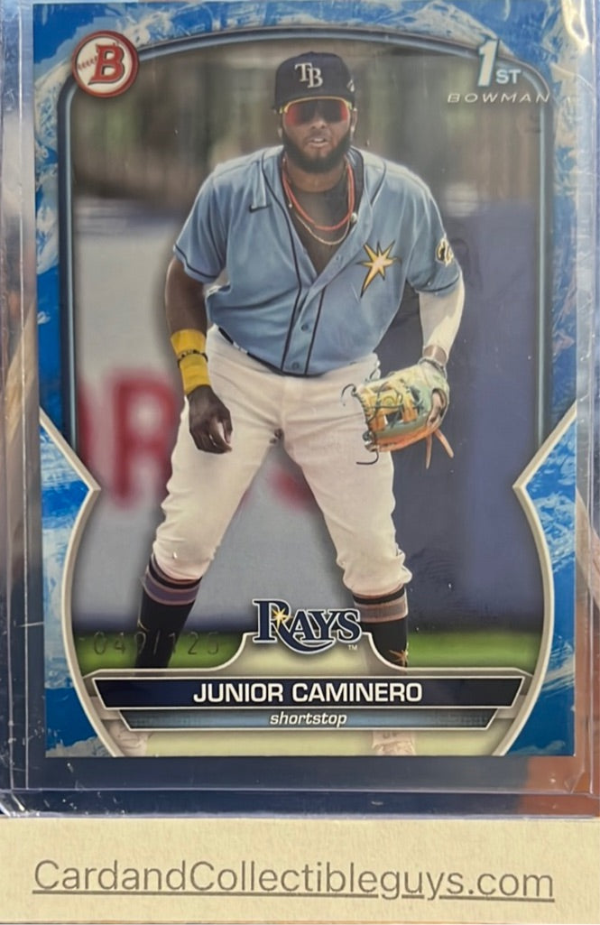 2023 Bowman Junior Caminero set Trading Cards