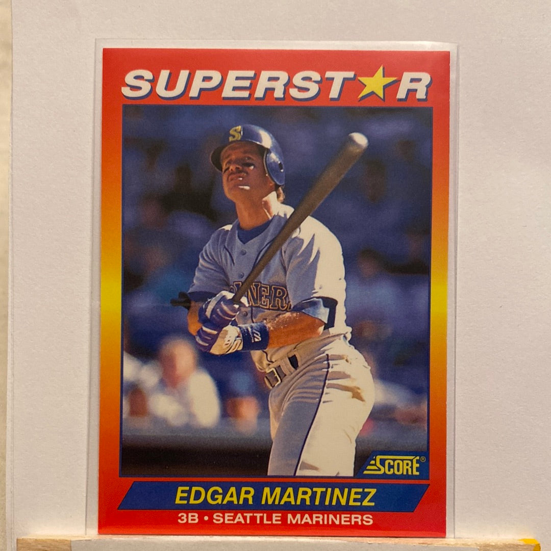 5 Card Lot Edgar Martinez trading Card