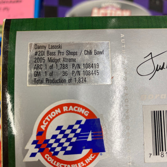 2005 Action 1/24 Diecast midget Danny Lasoski Chili Bowl