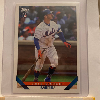 2019 Topps Archives Pete Alonso RC trading card