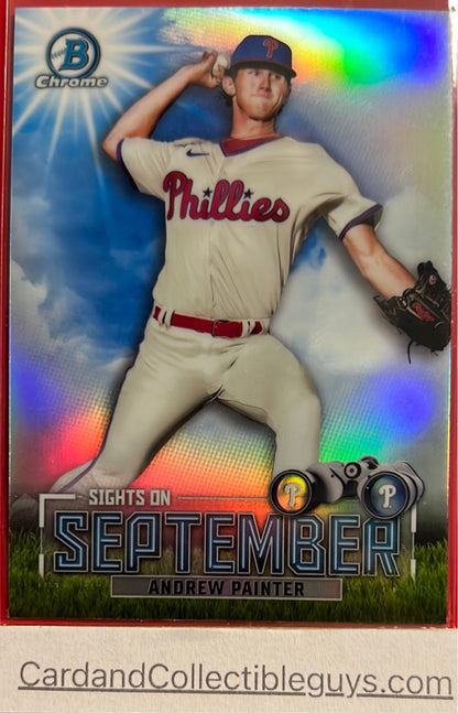 2023 Bowman Baseball Sights on September Trading Cards - you pick