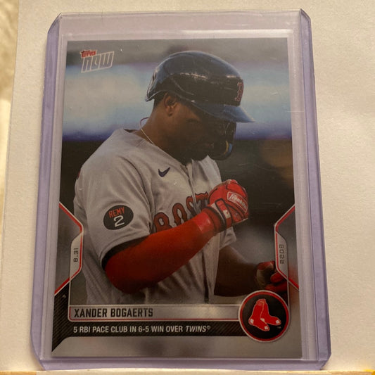 2022 Topps Now #815 Xander Bogaerts Base trading card