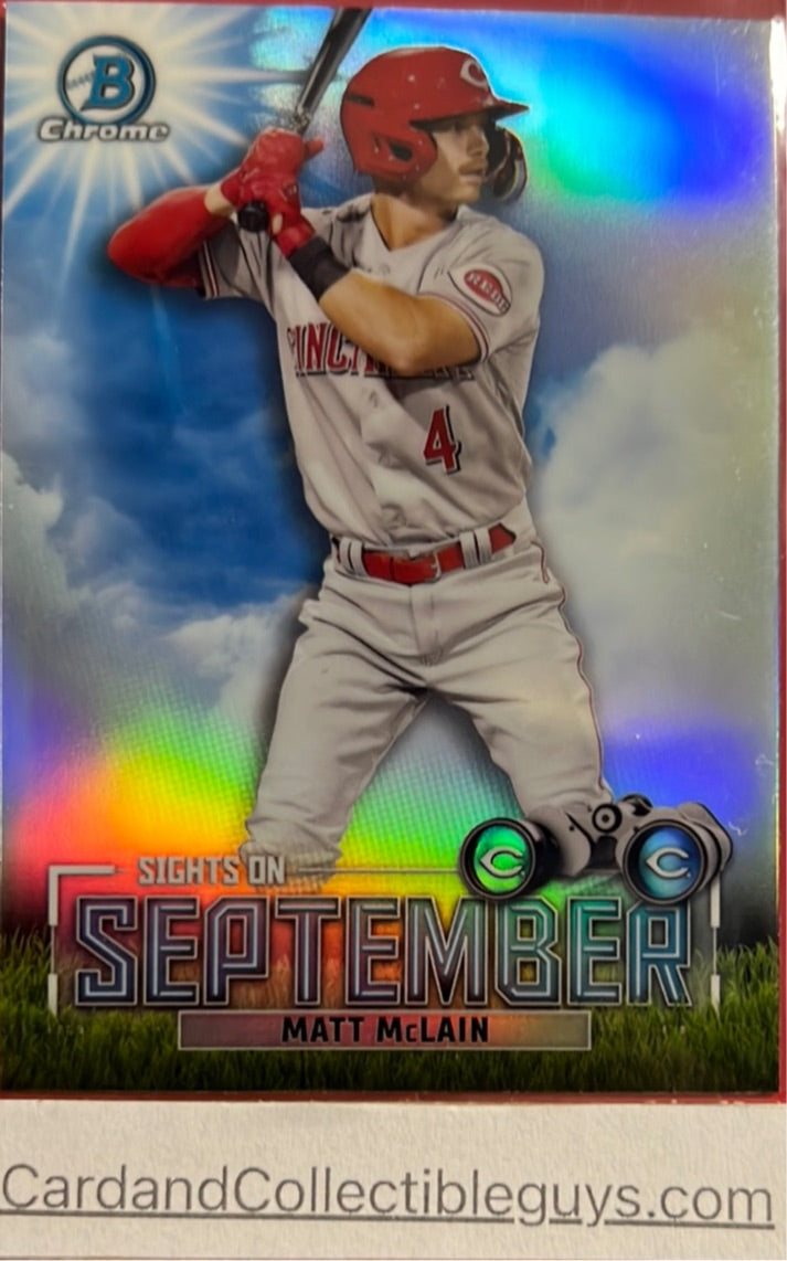 2023 Bowman Baseball Sights on September Trading Cards - you pick